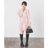 ワンピース 長袖 ミニ丈 | Honeys | 詳細画像10 