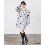 ワンピース 長袖 ミニ丈 | Honeys | 詳細画像2 