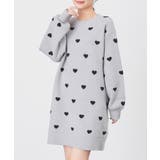 ワンピース 長袖 ミニ丈 | Honeys | 詳細画像3 