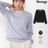 トップス ニット 長袖 | Honeys | 詳細画像1 