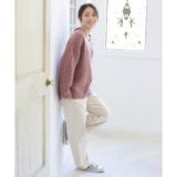 【ハニーズ】ケーブル編Ｖネック | Honeys | 詳細画像5 