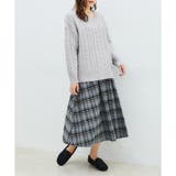 【ハニーズ】ケーブル編Ｖネック | Honeys | 詳細画像6 