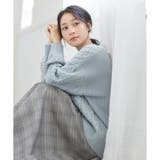 【ハニーズ】ケーブル編Ｖネック | Honeys | 詳細画像9 