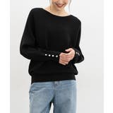 ブラック | トップス ニット セーター | Honeys