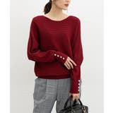 ボルドー | トップス ニット セーター | Honeys