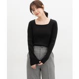 ブラック | トップス ニット セーター | Honeys