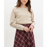 ベージュ | トップス ニット セーター | Honeys