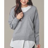 杢グレー | トップス ニット セーター | Honeys