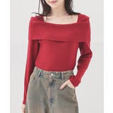 レッド | トップス ニット セーター | Honeys
