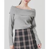 杢グレー | トップス ニット セーター | Honeys