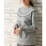 杢グレー | トップス ニット セーター | Honeys