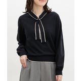 ネイビー | トップス ニット セーター | Honeys