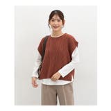 トップス ベスト ニット | Honeys | 詳細画像6