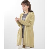 イエロー | 【ハニーズ】トップス カーディガン ロング丈 | Honeys