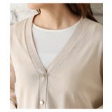 トップス カーディガン 長袖 | Honeys | 詳細画像15 