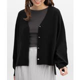 ブラック | トップス カーディガン 長袖 | Honeys