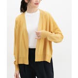 イエロー | トップス カーディガン 長袖 | Honeys