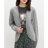 杢グレー | トップス カーディガン 長袖 | Honeys