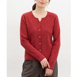 レッド | トップス カーディガン 長袖 | Honeys