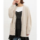 ベージュ | トップス カーディガン 長袖 | Honeys