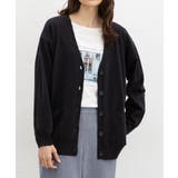 ネイビー | トップス カーディガン 長袖 | Honeys