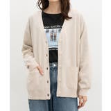 ライトベージュ | トップス カーディガン 長袖 | Honeys