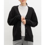 ブラック | トップス カーディガン 長袖 | Honeys