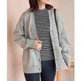 杢グレー | トップス カーディガン 長袖 | Honeys