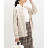 ベージュ | トップス カーディガン ニット | Honeys