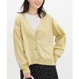 イエローグリーン | トップス カーディガン 長袖 | Honeys
