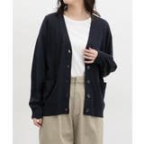 ネイビー | トップス カーディガン 長袖 | Honeys