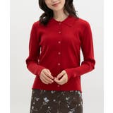 レッド | トップス カーディガン 長袖 | Honeys