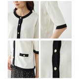 トップス カーディガン 半袖 | Honeys | 詳細画像17 