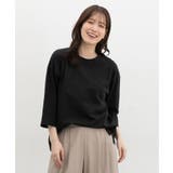 トップス Tシャツ 7分袖Tシャツ | Honeys | 詳細画像4