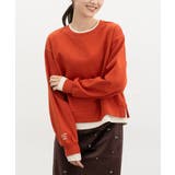 オレンジ | トップス スウェット 長袖 | Honeys
