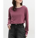 パープル | トップス Tシャツ ロンT | Honeys