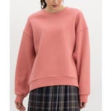オレンジピンク | トップス スウェット 長袖 | Honeys