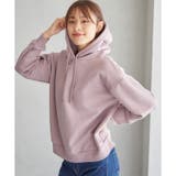 ピンク | 【ハニーズ】裏起毛パーカー | Honeys