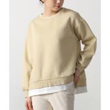 イエロー | 【ハニーズ】レイヤード風トップス | Honeys