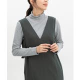 杢グレー | トップス カットソー 長袖 | Honeys