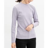 ラベンダー | トップス カットソー 長袖 | Honeys