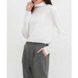 アイボリー | トップス カットソー 長袖 | Honeys