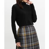 ブラック | トップス カットソー 長袖 | Honeys