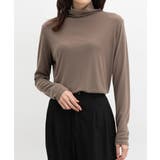 ブラウン | トップス カットソー 長袖 | Honeys