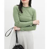 ライトグリーン | トップス カットソー 長袖 | Honeys