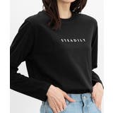 ブラック | トップス カットソー 長袖 | Honeys