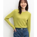 ライム | トップス カットソー 長袖 | Honeys