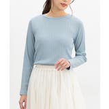 サックス | トップス カットソー 長袖 | Honeys