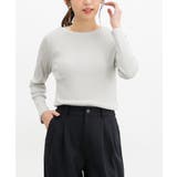 ライトグレー | トップス カットソー 長袖 | Honeys