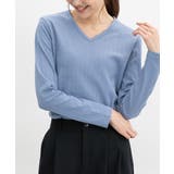 ブルー | トップス Tシャツ カットソー | Honeys